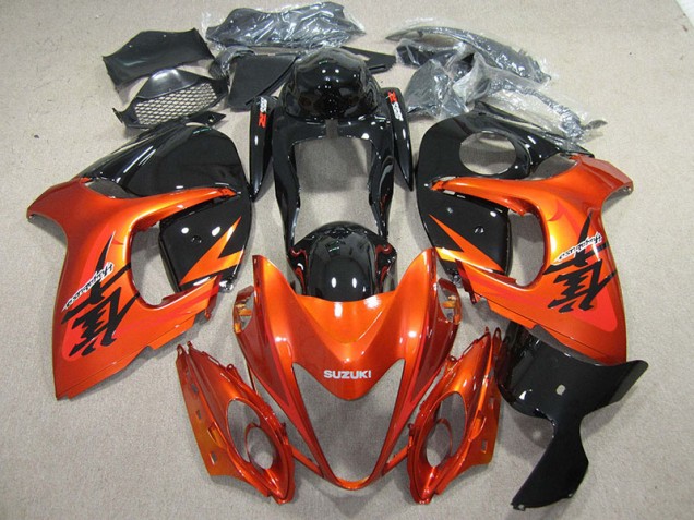 ABS Carenado GSXR 1300 Hayabusa 2008-2019 - Naranja Negro