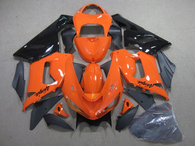 ABS Carenado ZX6R 2005-2006 - Naranja Negro Ninja