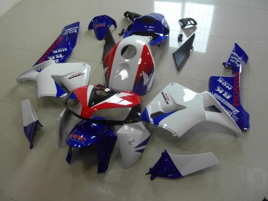 ABS Kits Carenado CBR 600 RR 2005-2006 - Blanco Azul Rojo HRC