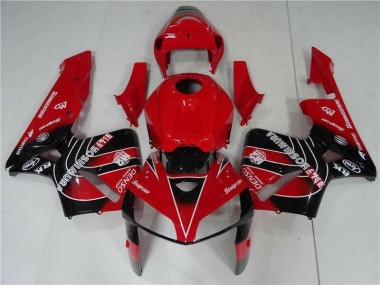 ABS Kits Carenado CBR 600 RR 2005-2006 - Rojo Negro