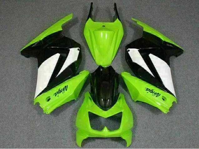 ABS Kits Carenado EX250 2008-2012 - Verde Negro Ninja