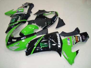 ABS Kits Carenado ZX10R 2006-2007 - Verde Monster