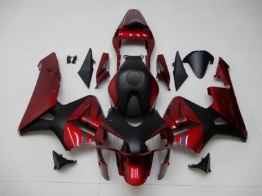 ABS Plástica CBR 600 RR 2003-2004 - Rojo Negro