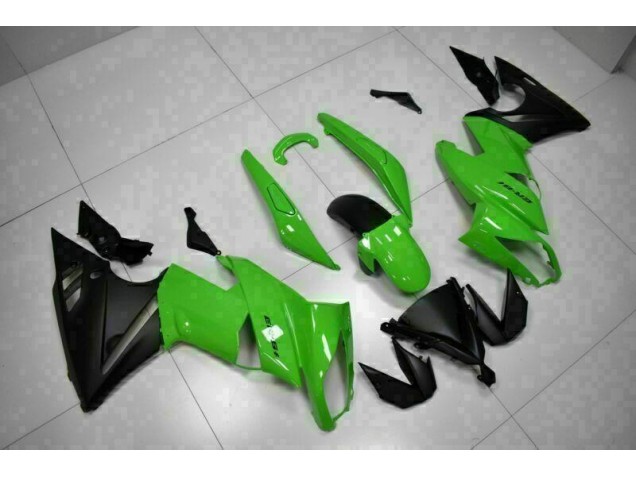 ABS Plástico EX650 2009-2011 - Verde Negro