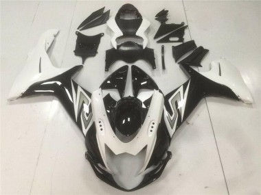 ABS Plástico GSXR 600 / 750 K11 2011-2021 - Negro Blanco