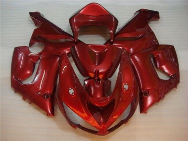 ABS Plástico ZX6R 2005-2006 - Rojo