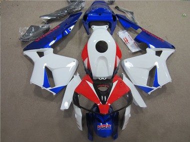 ABS Plásticos CBR 600 RR 2005-2006 - Blanco Azul Rojo HRC