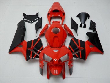 ABS Plásticos CBR 600 RR 2005-2006 - Rojo Negro