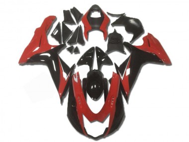 ABS Plásticos GSXR 600 / 750 K11 2011-2021 - Rojo Negro