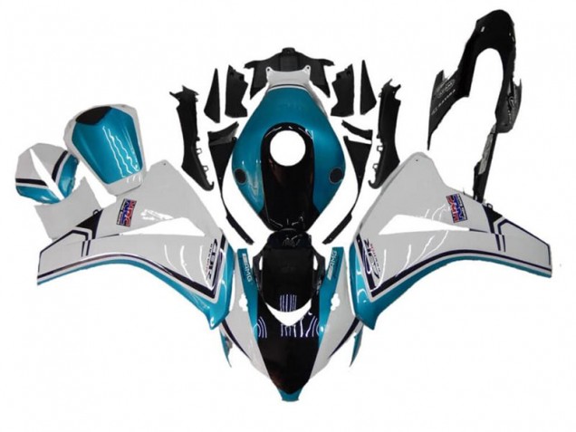 Carenado CBR 1000 RR 2008-2011 - Azul Blanco Negro