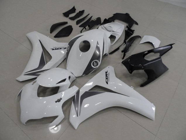 Carenado CBR 1000 RR 2008-2011 - Blanco & Gris