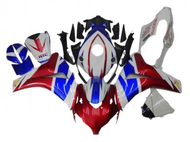 Carenado CBR 1000 RR 2008-2011 - Rojo Azul Blanco