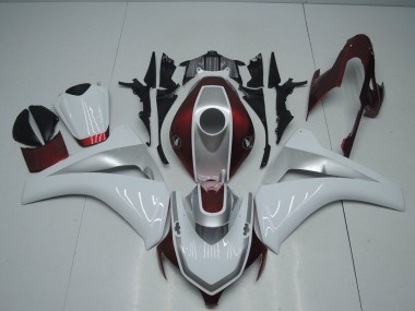 Carenado CBR 1000 RR 2008-2011 - Rojo Blanco & Plata