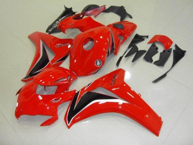 Carenado CBR 1000 RR 2008-2011 - Rojo Negro Plata