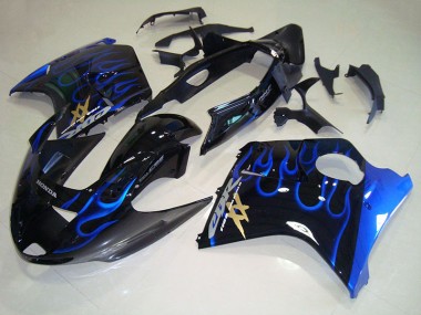 Carenado CBR 1100 XX Blackbird 1996-2007 - Llama azul negra