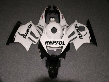 Carenado CBR 600 F3 1995-1998 - Blanco Negro Repsol