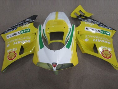 Carenado Ducati 748 1993-2005 - Amarillo Shell Info Strrda