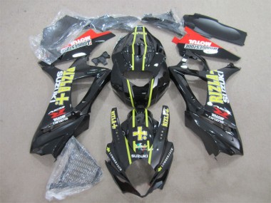 Carenado GSXR 1000 K7 2007-2008 - Negro Amarillo Rizla