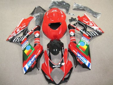 Carenado GSXR 1000 K7 2007-2008 - Rojo Negro