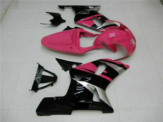 Carenado GSXR 600 / 750 K1 K2 K3 2001-2003 - Rosa Negro