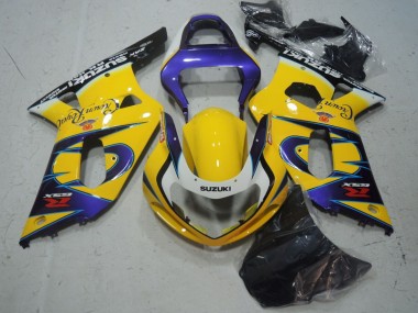 Carenado GSXR 600 K1 K2 K3 2001-2003 - Amarillo Púrpura