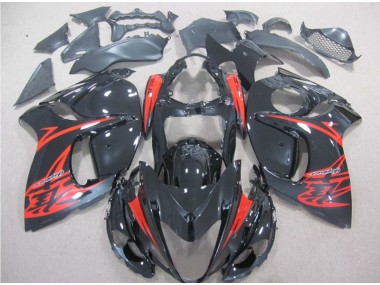 Carenado & Plástico GSXR 1300 Hayabusa 2008-2019 - Negro Rojo