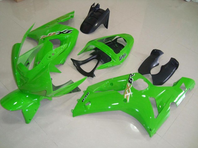 Carenado & Plástico ZX6R 2003-2004 - Verde