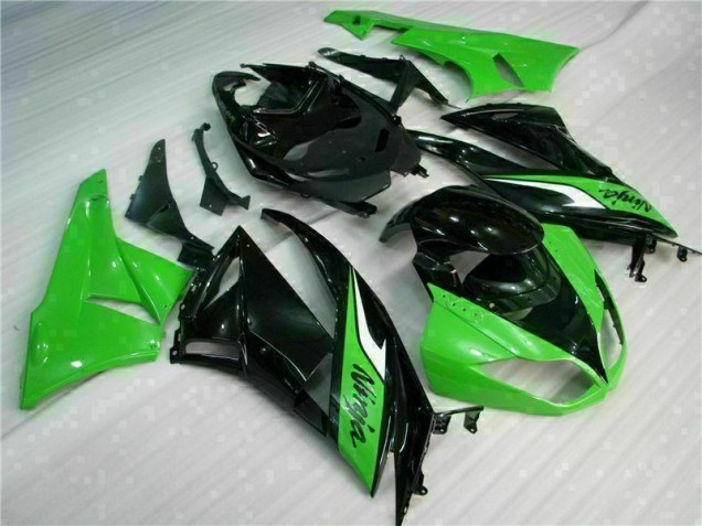 Carenado & Plástico ZX6R 2009-2012 - Negro Verde