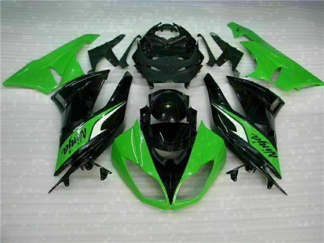 Carenado & Plástico ZX6R 2009-2012 - Negro Verde