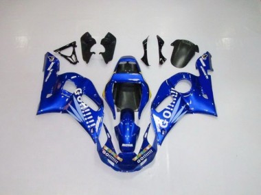 Carenado R6 1998-2002 - Azul Blanco Go Motul