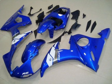 Carenado R6 2003-2005 - Estilo OEM Azul