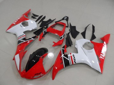 Carenado R6 2003-2005 - Rojo & Blanco & Negro