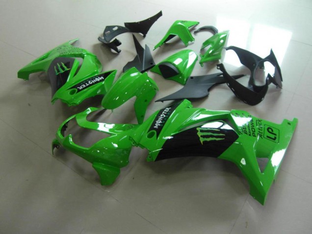 Carenado ZX 250R 2008-2012 - Nuevo Verde Monster