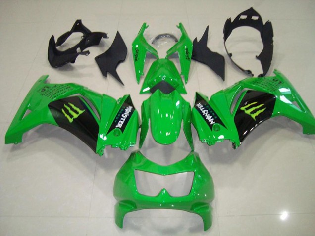 Carenado ZX 250R 2008-2012 - Verde Monster