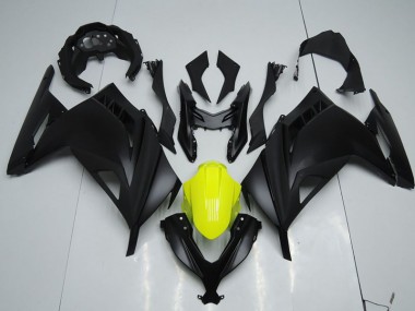 Carenado ZX 300R 2013-2016 - Negro Amarillo