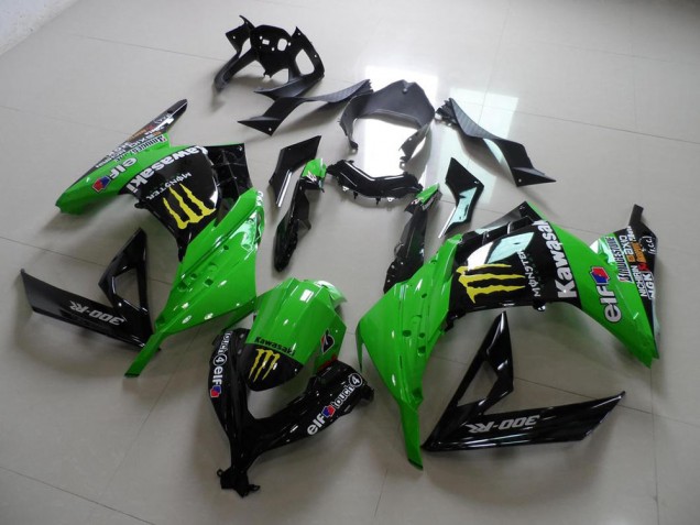 Carenado ZX 300R 2013-2016 - Verde Monster