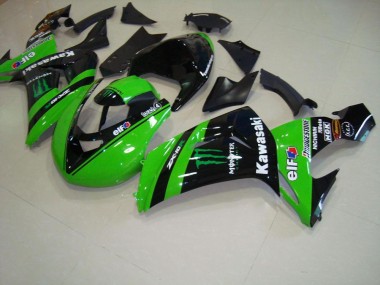 Carenado ZX10R 2006-2007 - Verde Monster Carrera