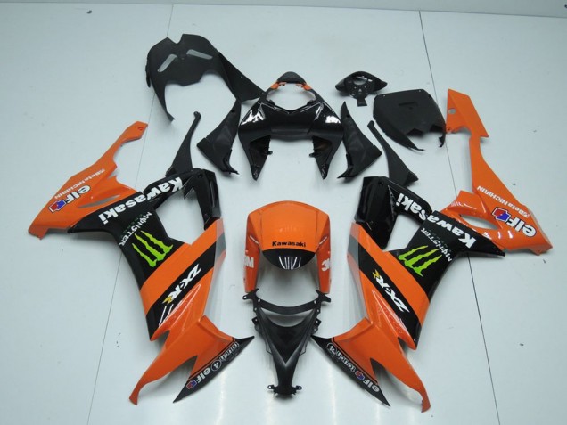 Carenado ZX10R 2008-2010 - Naranja Monster