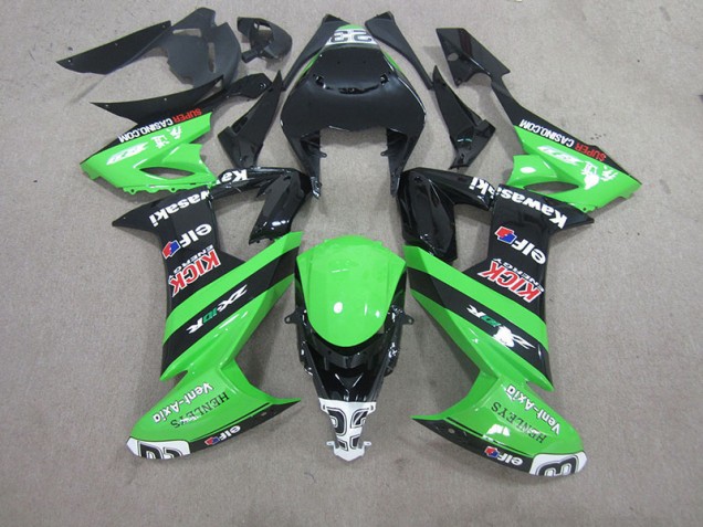 Carenado ZX10R 2008-2010 - Negro Verde