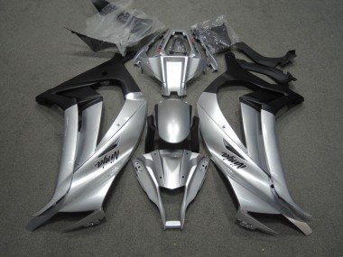 Carenado ZX10R 2011-2015 - Plata Negro Ninja