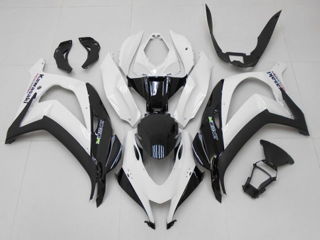 Carenado ZX10R 2016-2019 - Blanco Negro