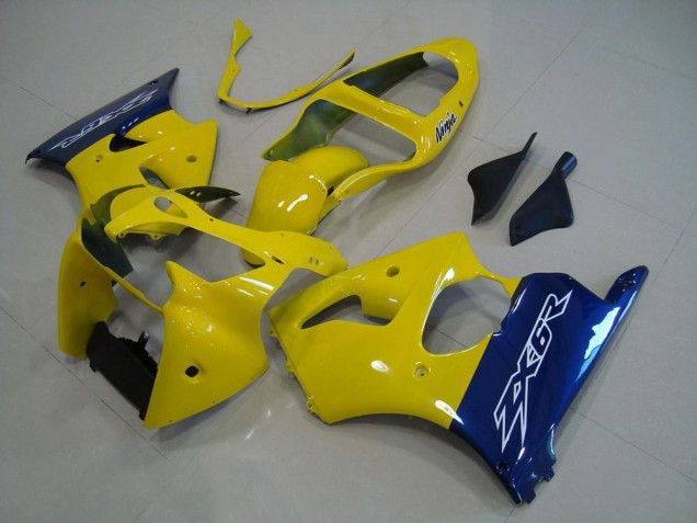 Carenado ZX6R 2000-2002 - Amarillo Azul