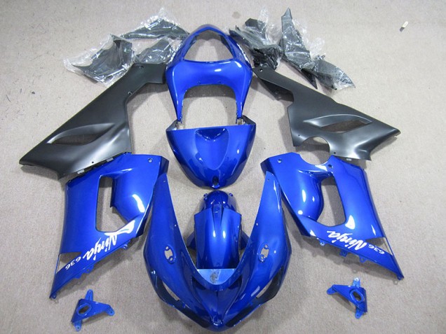 Carenado ZX6R 2005-2006 - Azul Blanco Ninja 636