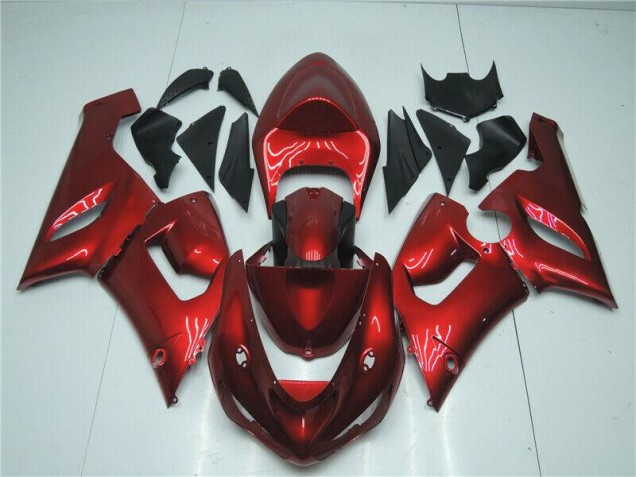 Carenado ZX6R 2005-2006 - Caramelo Rojo