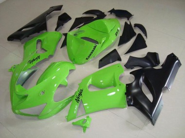 Carenado ZX6R 2005-2006 - Lime Verde