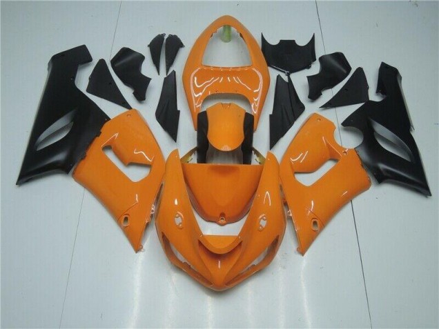 Carenado ZX6R 2005-2006 - Naranja Negro