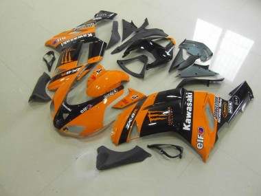 Carenado ZX6R 2007-2008 - Naranja Monster