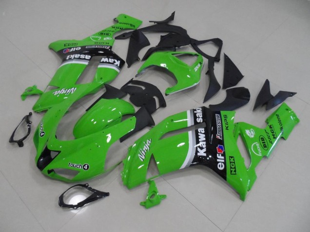 Carenado ZX6R 2007-2008 - Verde Arrow