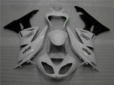 Carenado ZX6R 2009-2012 - Blanco Negro Ninja