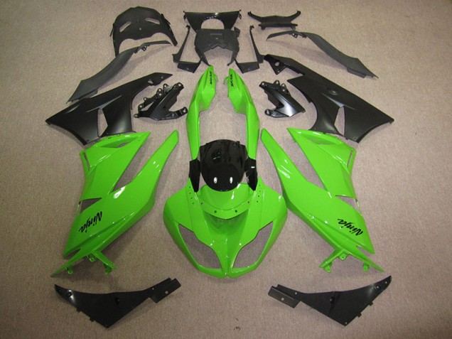 Carenados ZX6R 2009-2012 - Negro Verde